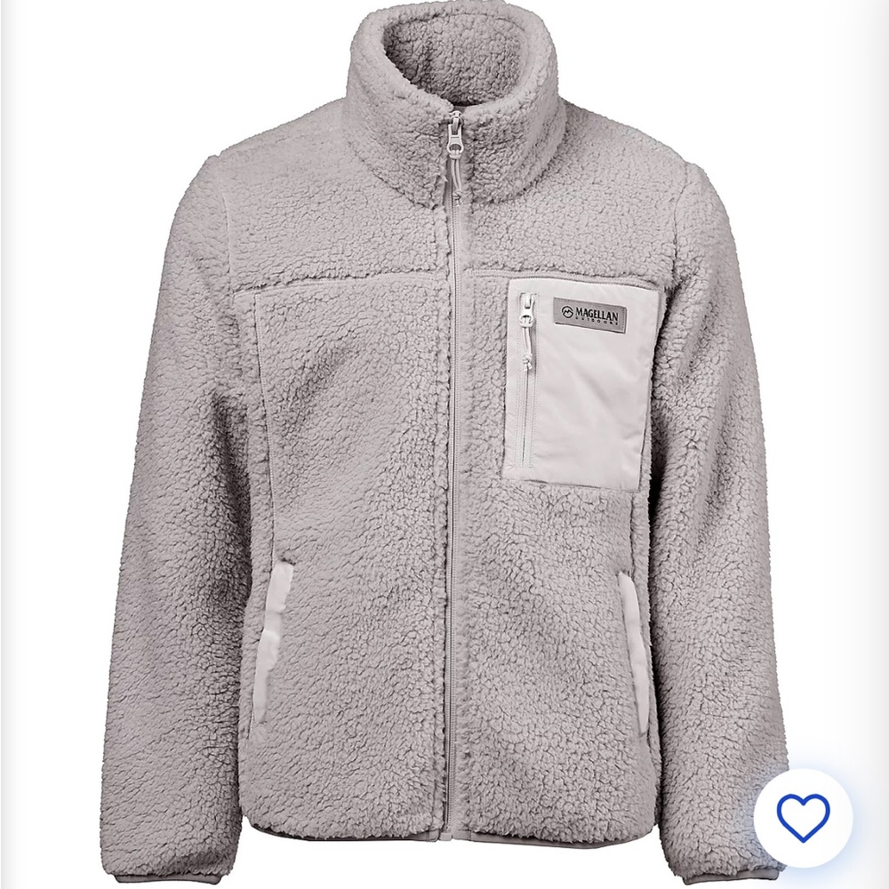 Magellan Outdoors Girls’ Campfire Sherpa Fleece Jacket